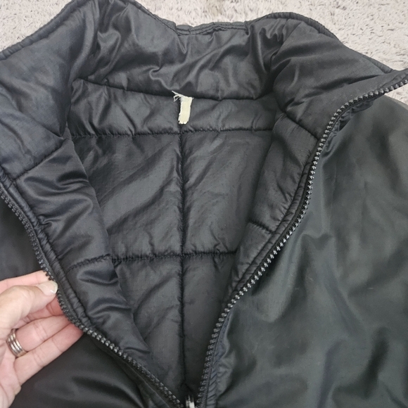 VTG Old Navy Winter Sport Reversible 1/4 Zip Anorak Ski Snow Puffy Jacket Men XL - Picture 6 of 16
